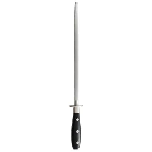 Messermeister 12” Ceramic Sharpening Rod - Knife...