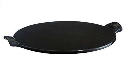 Emile Henry Round Pizza Stone 14.5', Charcoal