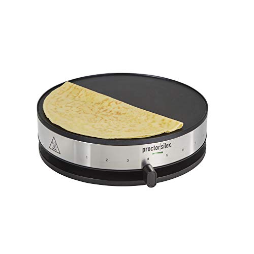 Proctor Silex Electric Crepe Maker with 13”...
