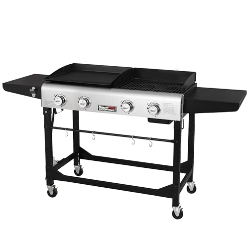 Royal Gourmet GD401 Portable Propane Gas Grill and...