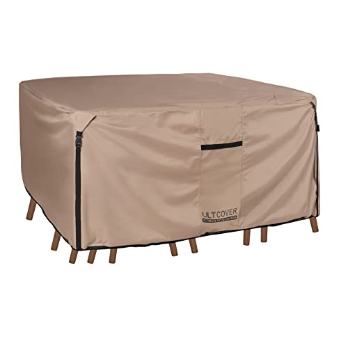 ULTCOVER Square Patio Heavy Duty Table Cover -...