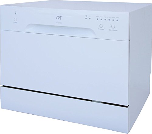 SPT SD-2213W Compact Countertop Dishwasher -...