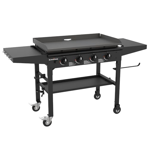 Blackstone 36 Inch Gas Griddle Cooking Station 4...