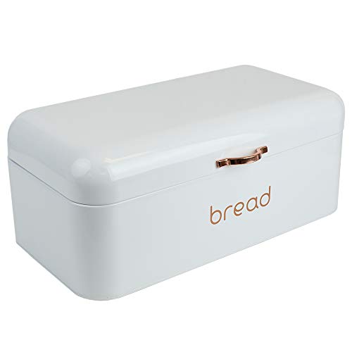 Home Basics Bread Box For Kitchen Countertop,...