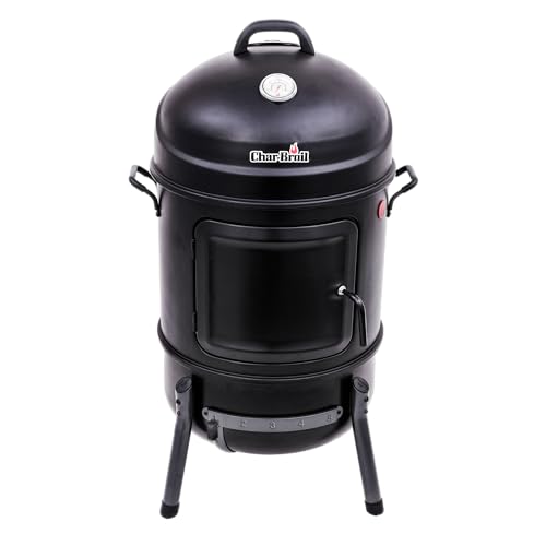 Char-Broil® 20' Bullet Charcoal Smoker, Black -...