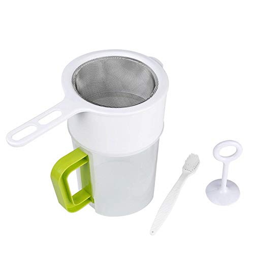 Nut Milk & Greek Yogurt Maker - Reusable & Durable...