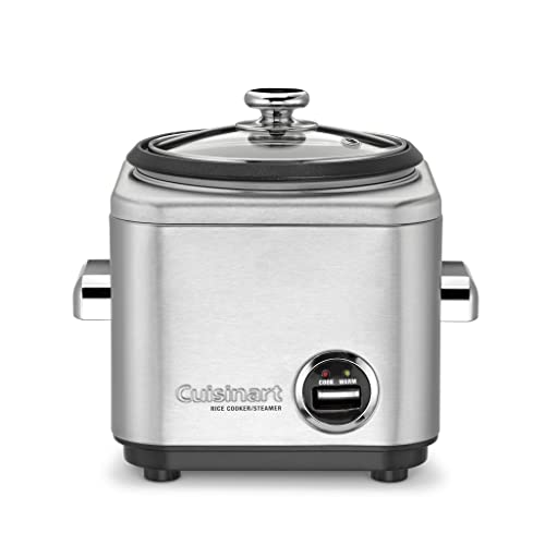 Cuisinart CRC-400P1 4 Cup Rice Cooker, Stainless...