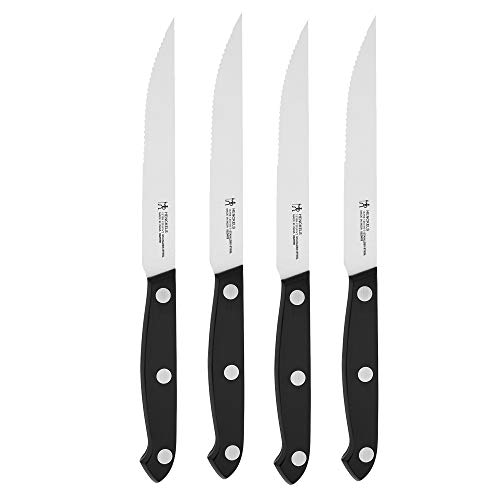 HENCKELS Prime Razor-Sharp Steak Knife Set of 4,...