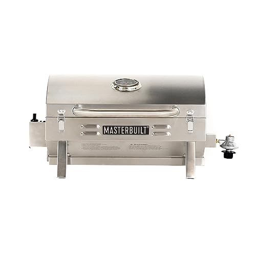 Masterbuilt Portable Propane Gas Grill with...