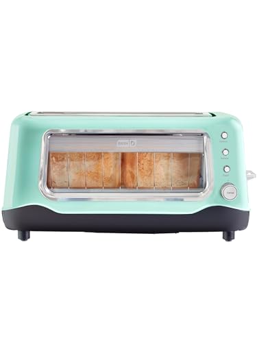 DASH Clear View Toaster - Compact Design with 7...