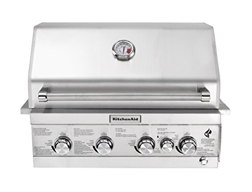 KitchenAid 740-0780 4-Burner Stainless Steel...