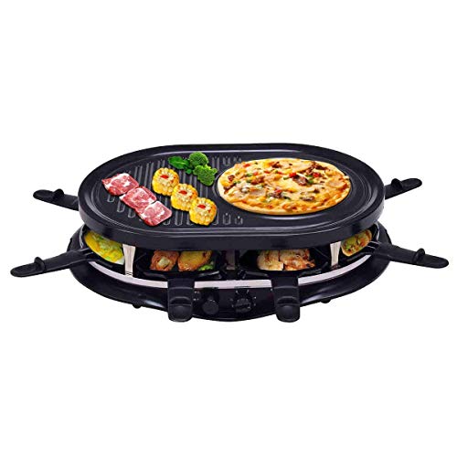 Costzon Raclette Grill for 8 People w/Indicator...