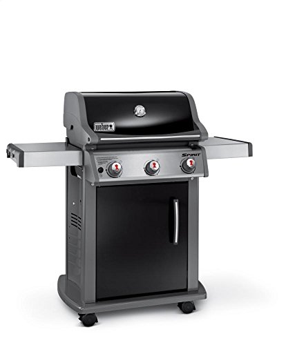 Weber Spirit E-310 Natural Gas Grill, Black, 3...