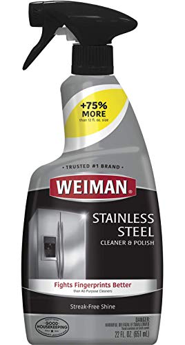 Weiman Stainless Steel Cleaner and Polish -...