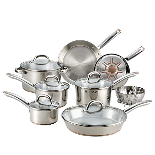 T-fal Ultimate Stainless Steel and Copper Cookware...