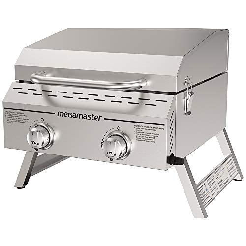 Megamaster Premium Outdoor Cooking 2-Burner Grill,...