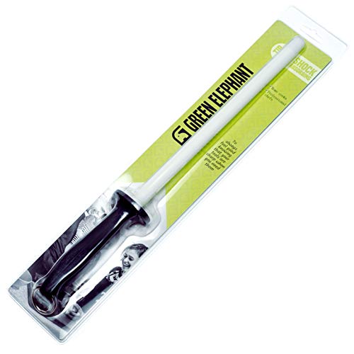 Green Elephant Ceramic Sharpening Rod, Lightweight...