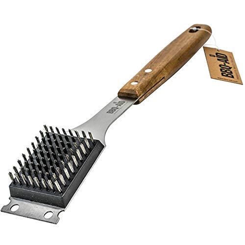 BBQ-Aid Grill Brush and Scraper for Barbecue –...