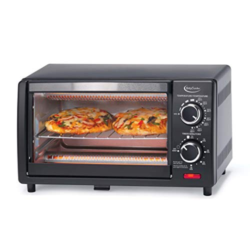 Betty Crocker Compact Toaster Oven, Pizza Oven...