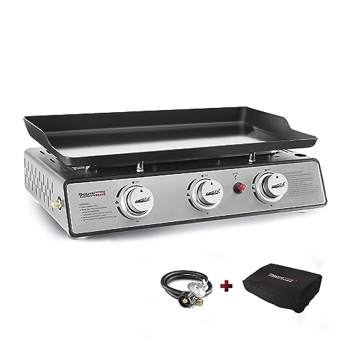 Royal Gourmet PD1301S Portable 24-Inch 3-Burner...