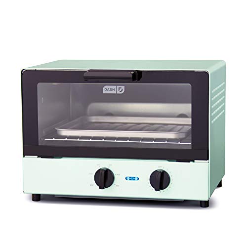 Dash DCTO100GBAQ04 Compact Toaster Oven Cooker...