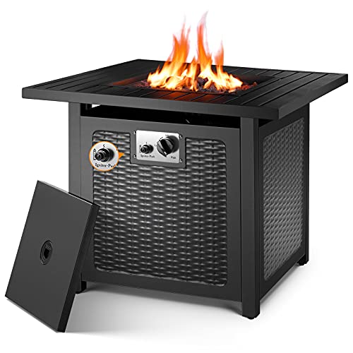 OKVAC 28' Propane Gas Fire Pit Table, 50,000 BTU...