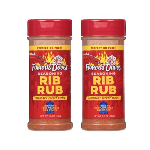 Famous Dave's - 2 pck, Rib Rub Seasoning (11 oz.)