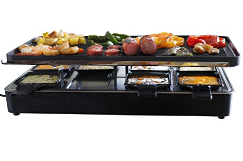 Milliard Raclette Grill for Eight People, Includes...