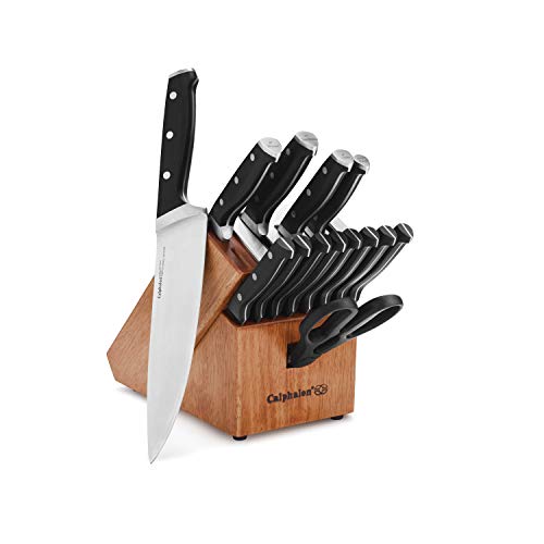 Calphalon Kitchen Knife Set with Self-Sharpening...