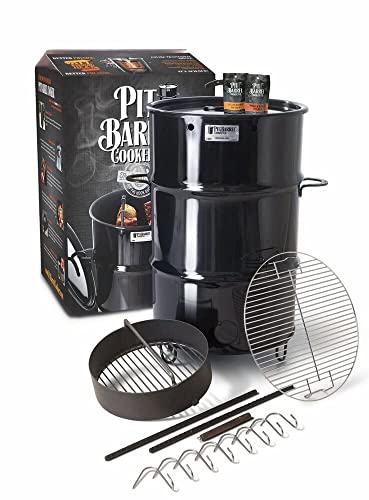 Pit Barrel Cooker Classic Package - 18.5 Inch Drum...