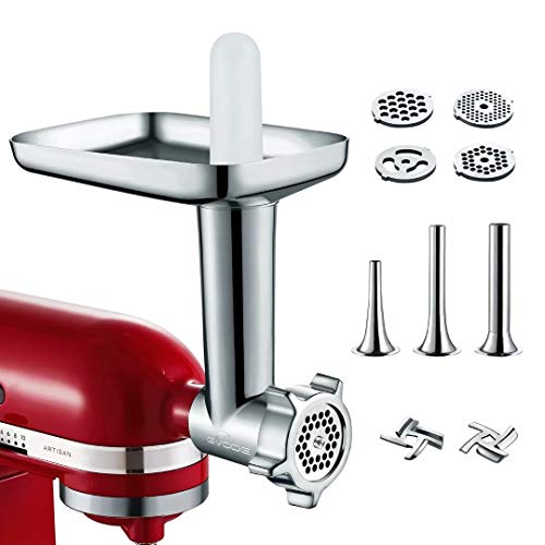Metal Food Grinder Attachment for KitchenAid Stand...