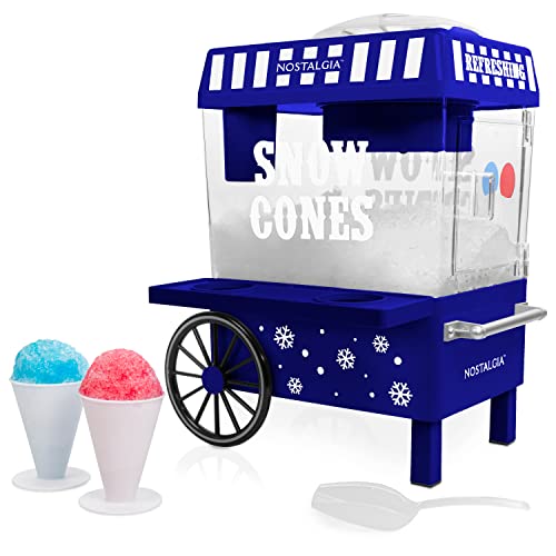 Nostalgia Vintage Countertop Snow Cone Machine -...