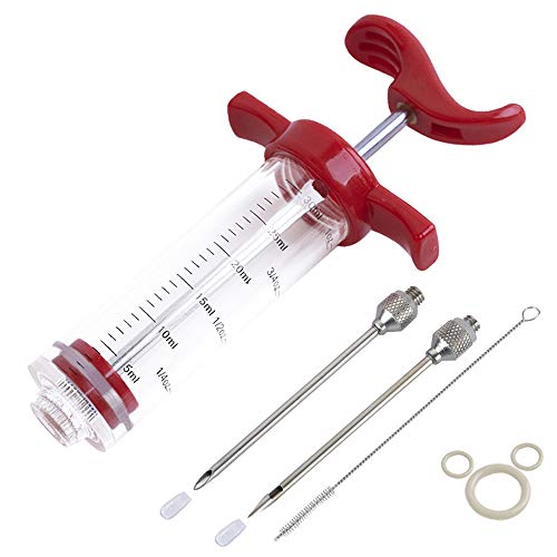 Ofargo Plastic Marinade Injector Syringe with...