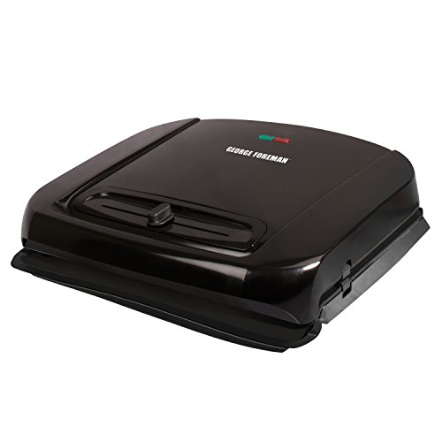 George Foreman 6-Serving Removable Plate Grill and...