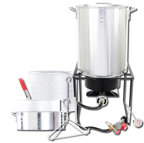 King Kooker Propane Outdoor Fry Boil Package with...