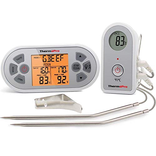 ThermoPro TP22 Digital Wireless Meat Thermometer...