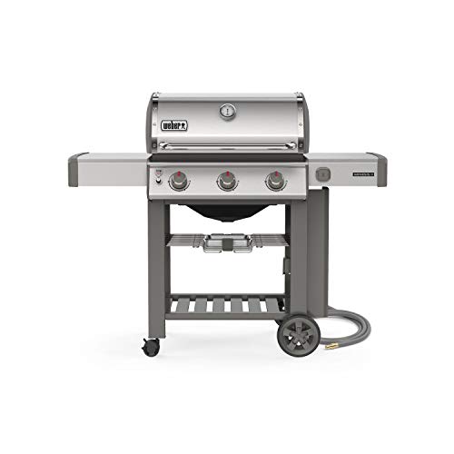 Weber Genesis II S-310 Natural Gas 3-Burner Grill,...