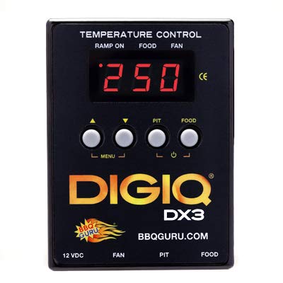 BBQ Guru DigiQ DX3 BBQ Temperature Controller and...