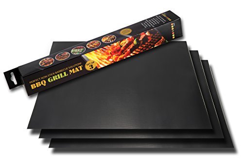 Twisted Chef BBQ Grill Mats Non Stick - Best for...
