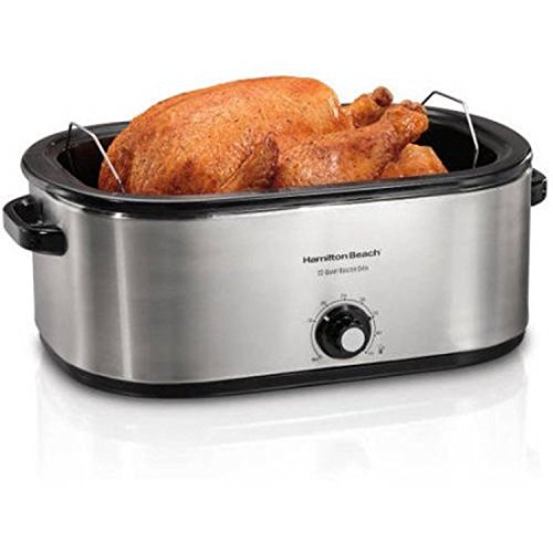 Hamilton Beach 28 lb 22-Quart Roaster Oven with...