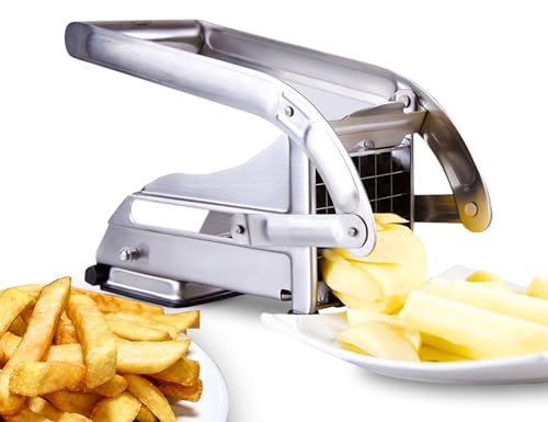 ICO French Fry Cutter, 2-blade Potato Slicer,...
