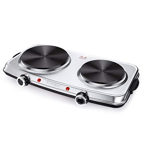 SUNAVO Hot Plates for Cooking, 1800W Electric...