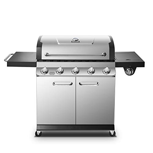 Dyna-Glo DGP552SSN-D Premier 5 Burner Natural Gas...