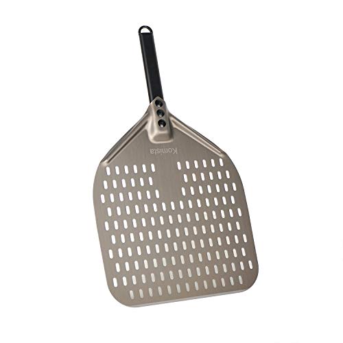 Perforated Pizza Peel, 12 x 14 Inch Anodized...