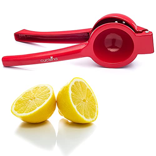 Cucisina Lime Squeezer - Aluminum Citrus Juicer -...