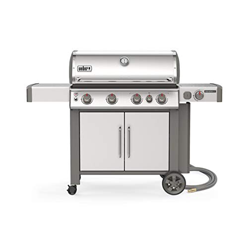 Weber Genesis II S-435 4-Burner Natural Gas Grill,...