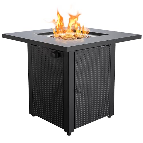 LEGACY HEATING 28inch Wicker &Rattan Square...