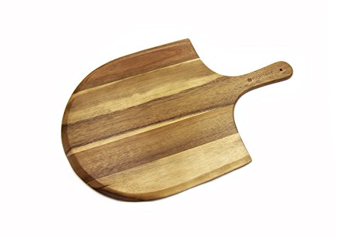 Heritage Acacia Wood Pizza Peel - 22x14 inch Large...