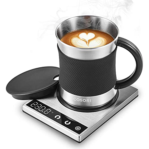 COSORI Coffee Mug Warmer & Mug Set for Desk, Cup...