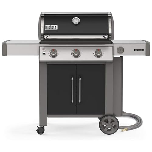 Weber Genesis II E-315 3-Burner Natural Gas Grill,...